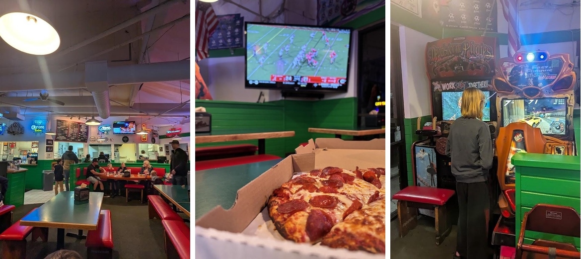 Ball Park Pizza Menu