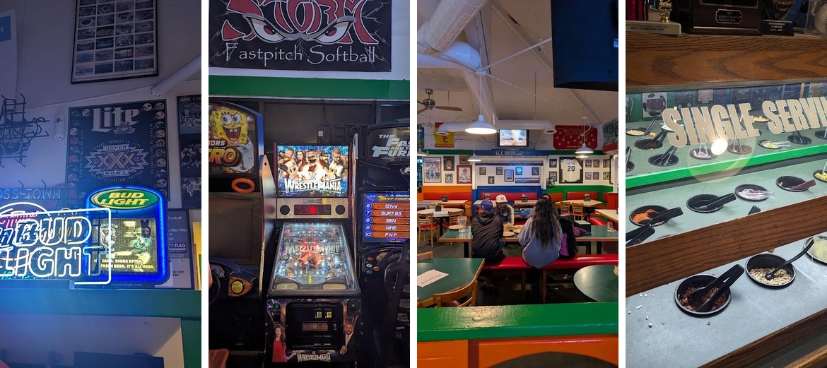 Ball Park Pizza Menu