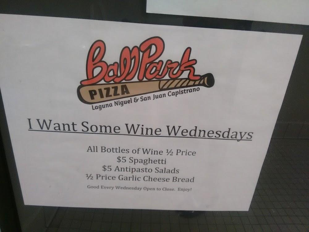 Ball Park Pizza Menu image 4